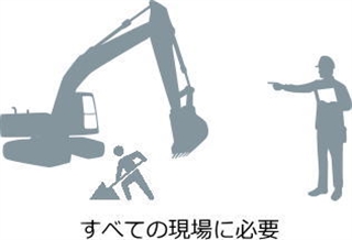 建設現場に必要な主任技術者とは。